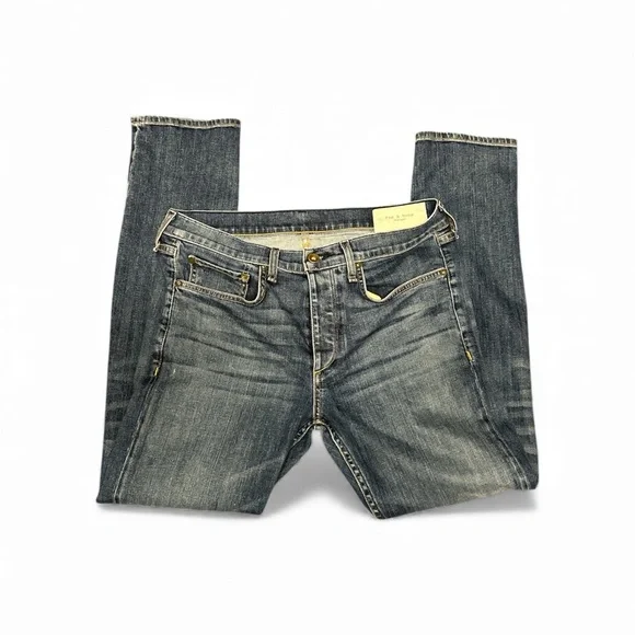 rag & bone Men's Fit 2 Slim Jeans - Picture 1 of 6